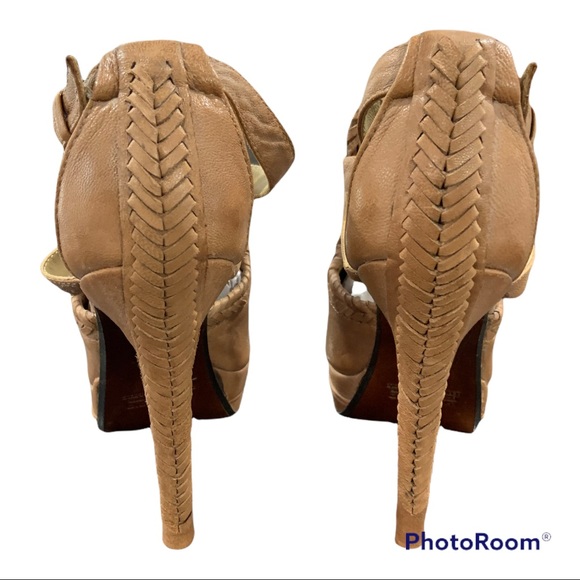 NEW Max Studio Woven Platform Booties - Picture 3 of 8